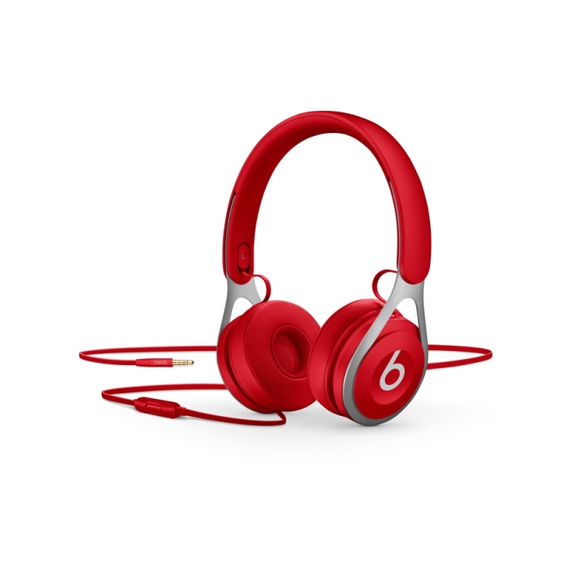 BEATS Cuffie a padiglione Beats EP con microfono rosso